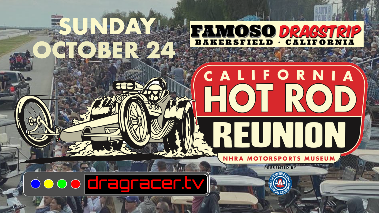 LIVE VIDEO CALIFORNIA HOT ROD REUNION, BAKERSFIELD, CA. Competition Plus